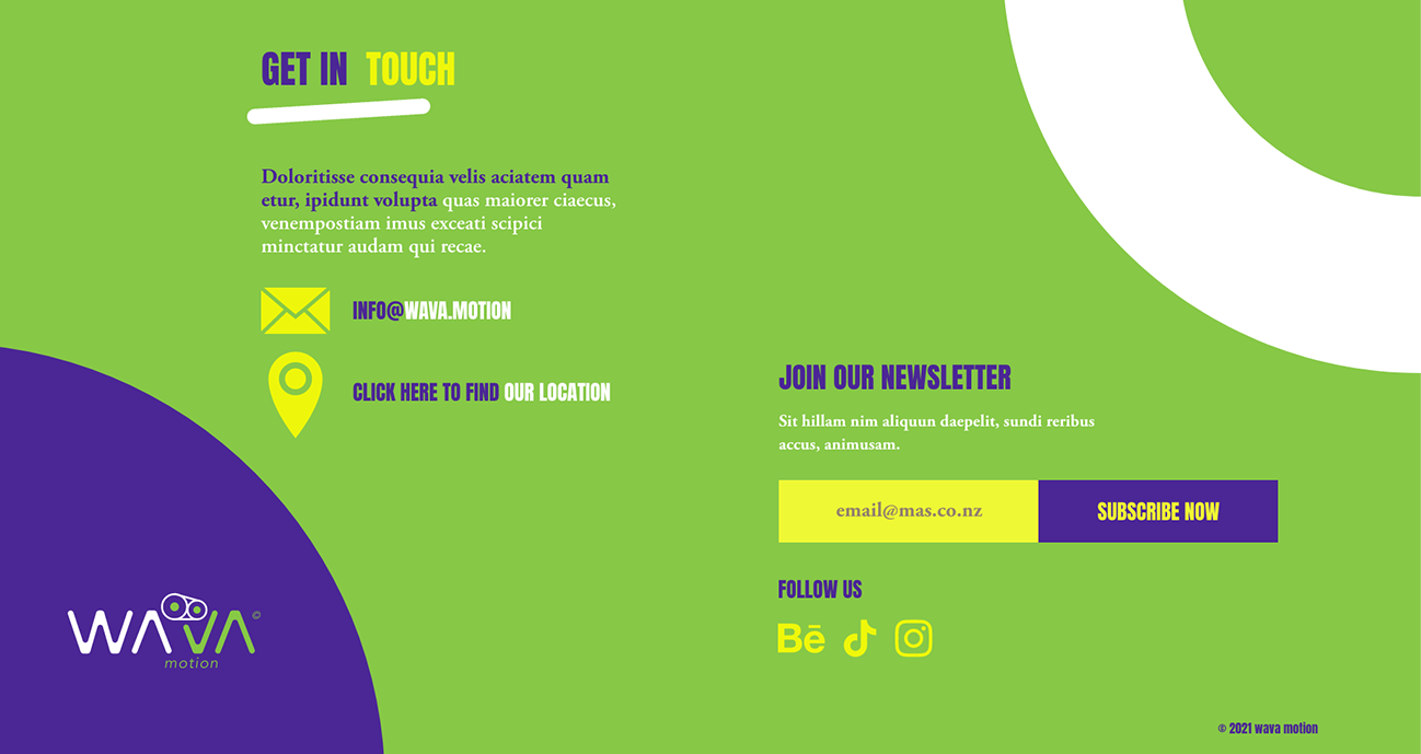 Wava Motion website image