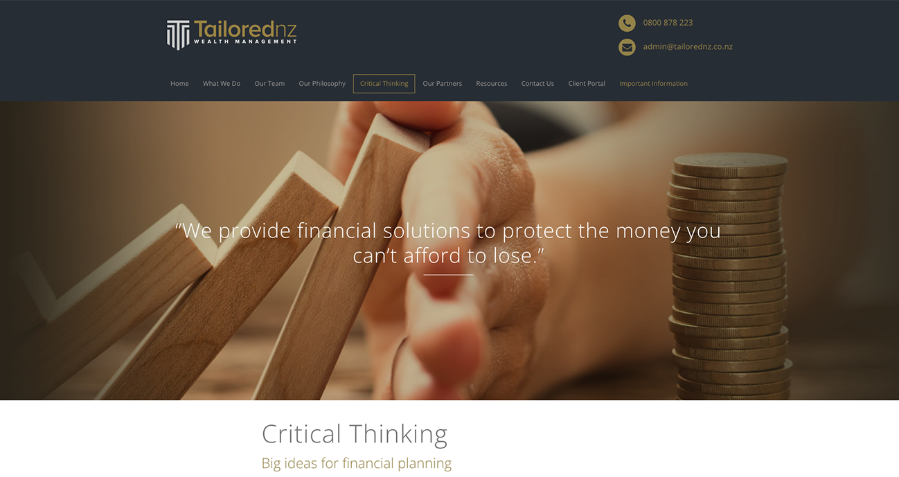 Tailorednz website image
