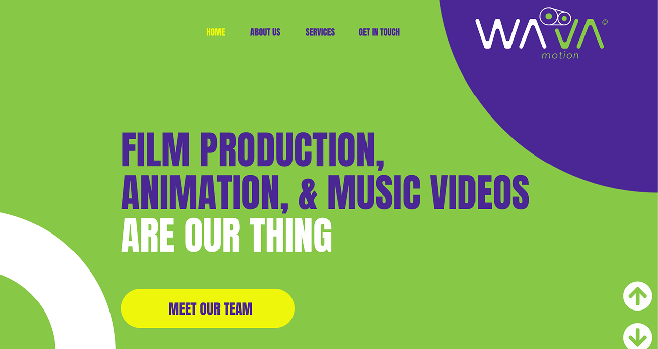 Wava Motion website image