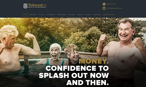 Tailorednz Website image
